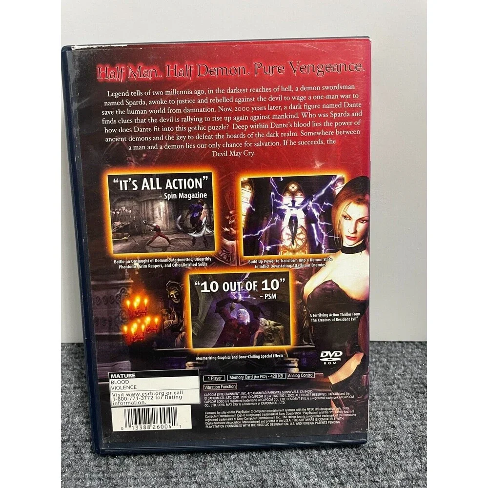 Devil May Cry Greatest Hits (Sony PlayStation 2, 2002)